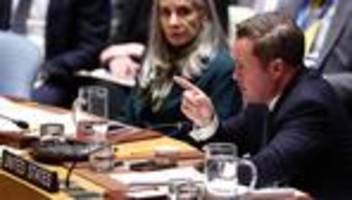 UN-Sicherheitsrat: USA sehen Angriff auf Iran vom internationalen Recht gedeckt