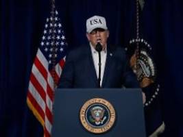 Massive Vergeltungsschläge: Trump droht Iran mit nie gesehener Härte