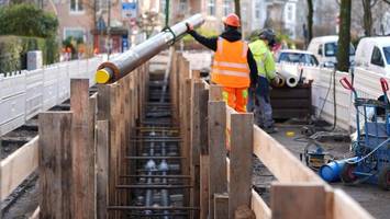 baustart für neue fernwärmeleitung zum flughafen – was das für verkehr bedeutet