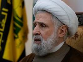 angriffe auf den libanon: israel zählt hisbollah-chef kassim an