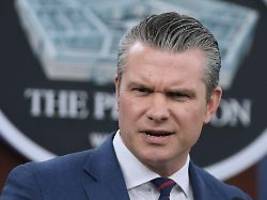 keine Übung in demokratiebau: hegseth nennt kriegsziele in iran, lobt sich und trump als schlauer