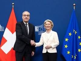 Kritik aus Regierungspartei: 120 Verträge weg: EU und Schweiz schmieden neuen Pakt
