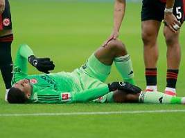 nächstes eintracht-drama droht: nach 17 sekunden kann kaua santos nicht weiterspielen