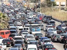 eskalation im nahen osten: zehntausende libanesen fliehen in panik