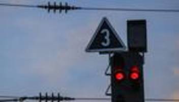 bahnverkehr: signalstörung wegen kabelklau beeinträchtigt zugverkehr