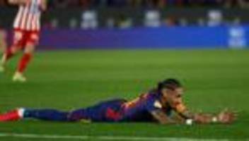 Spanischer Fußball: Aufholjagd vergebens: Barça scheitert im Pokal an Atlético