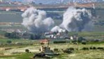 libanon: israel plant die errichtung einer pufferzone im libanon