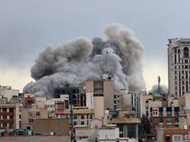 Auch Beirut unter Beschuss: Israel startet erneut heftige Angriffe auf Teheran