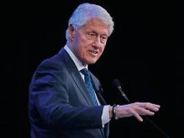 nichts unangemessenes: bill clinton verteidigt trump im fall epstein