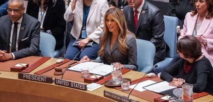 Melania Trump bei der Uno: First Lady leitet Sitzung des Sicherheitsrats mitten im Irankrieg