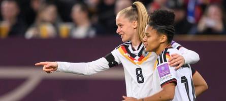 Start in WM-Quali: DFB-Frauen siegen 5:0 gegen Slowenien