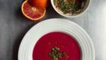 Rote-Bete-Kokos-Suppe mit Blutorange: Bete zum Anbeten