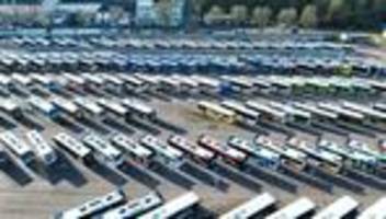 Tarifverhandlungen: Busse stehen still - Erneuter ÖPNV-Streik im Saarland