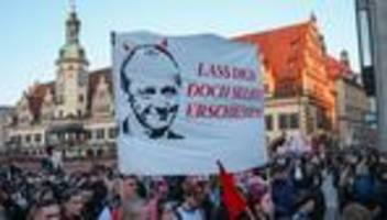 Demonstrationen: Schüler protestieren in Sachsen gegen mögliche Wehrpflicht