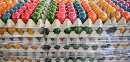 Ostern: So knapp sind Eier vor den Feiertagen