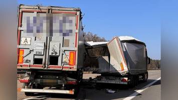 Unfallserie am Stauende vor Baustelle – Gefahrgut-Lkw beteiligt