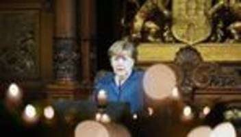 Matthiae-Mahl: Merkel mahnt: Europa muss sein Schicksal selbst bestimmen