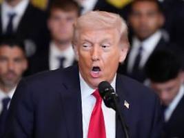 Sie haben keine Luftwaffe mehr: Trump sieht Iran schwer angeschlagen