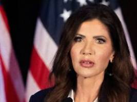 Todesopfer, Korruption, Zynismus: Ministerin Noem schiebt Verantwortung auf Trump - der feuert sie