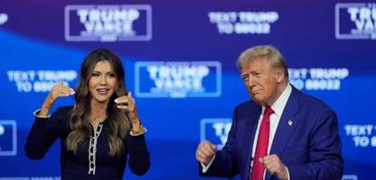 kristi noem als heimatschutzministerin abgesetzt: donald trump feuert seine trommlerin