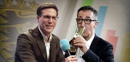 landtagswahl baden-württemberg: cem Özdemir und manuel hagel im wahlkampf-endspurt