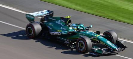 Der Aston Martin ist der Sitzschuh der Formel 1