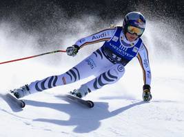 ski alpin: aicher bringt shiffrin ins schwitzen