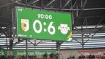 Bundesliga: Hinspiel ausblenden: RB muss gegen Augsburg weiter punkten