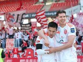 fortuna hat ordentlich glück: aufstiegskampf nimmt fahrt auf - paderborn hält nicht mit