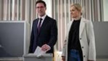 baden-württemberg wählt: manuel hagel wählt in ehingen