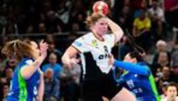 DHB-Frauen: Deutschland qualifiziert sich vorzeitig für Handball-EM