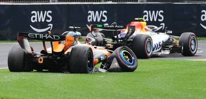 oscar piastri in der formel 1: australier zerlegt seinen mclaren beim warmfahren in melbourne