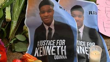 schwester des getöteten kenneth obinna: „der anblick war schrecklich“