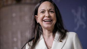 machado attackiert venezuelas staatschefin und gibt pläne bekannt