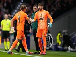 Atletico fällt über Hotspur her: Horrorabend in Madrid: Torwart-Debütant nach 17 Minuten ausgewechselt