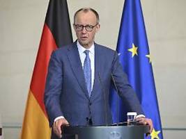 kritik an den usa und israel : merz: wir wollen keinen endlosen krieg im iran