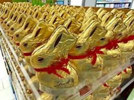 hohe preise im supermarkt: teure schokolade lässt bei lindt den gewinn sprudeln