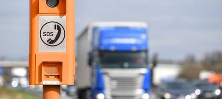 Notrufsäulen an Autobahnen bundesweit ausgefallen