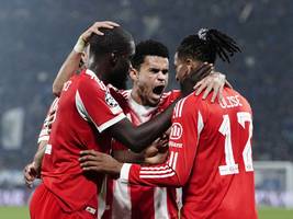 fc bayern in bergamo: sechs tore, drei verletzte