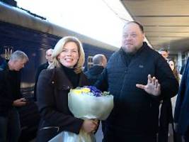 Geheimreise mit dem Nachtzug: Bundestagspräsidentin Klöckner fährt erstmals nach Kiew