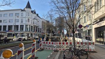 Schon wieder eine neue Baustelle an der Schloßstraße: Was dort passiert