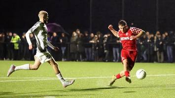 Herber Rückschlag: Titelverteidiger Eintracht Norderstedt fliegt aus Lotto-Pokal