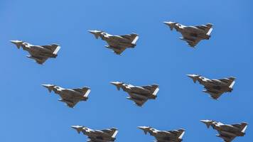 120 Millionen Dollar teure Kampfjets der Royal Air Force schießen Drohnen ab, die auf Länder im Nahen Osten zusteuern