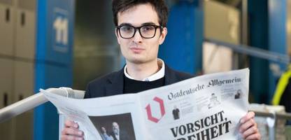 »Ostdeutsche Allgemeine Zeitung«: Chefredakteur Baganz Dorian Baganz ist schon wieder weg