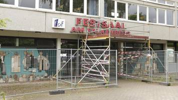 Hiobsbotschaft: Stadt will maroden Festsaal am Falkenberg abreißen lassen