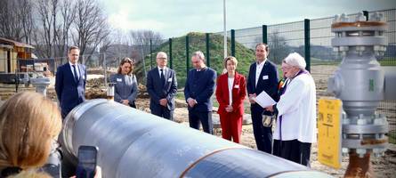 Aiwanger eröffnet Augusta-Leitung: Wir brauchen eine nationale Gasreserve