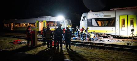 Ursachenforschung nach Zugunfall in Bayreuth mit Verletzten
