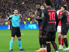 champions league: ein remis, das in leverkusen zweifel an der rechtsprechung weckt