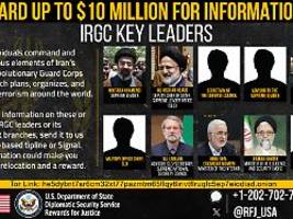 Suche nach Aufenthaltsort: USA setzen Millionen-Kopfgeld auf iranische Führung aus