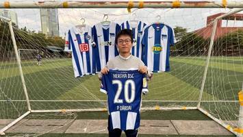 Warum ein Mathematikstudent aus China glühender Fan von Hertha BSC wurde